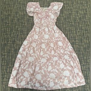 Bohme Pink Floral Dress